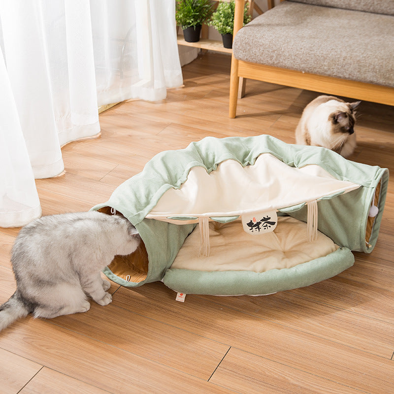 Pet Cat Tunnel Interactive Play Toys