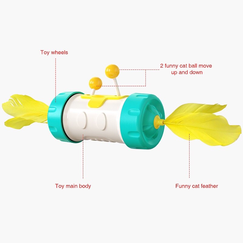 Interactive Cat Toy Rotating Mode Toy