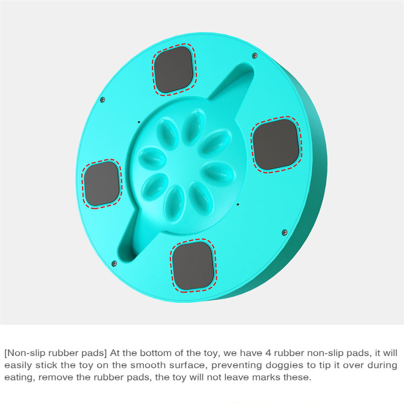 Pet Training Toys Food  Turntable Eco-friendly Multifunction Pet Food Dish