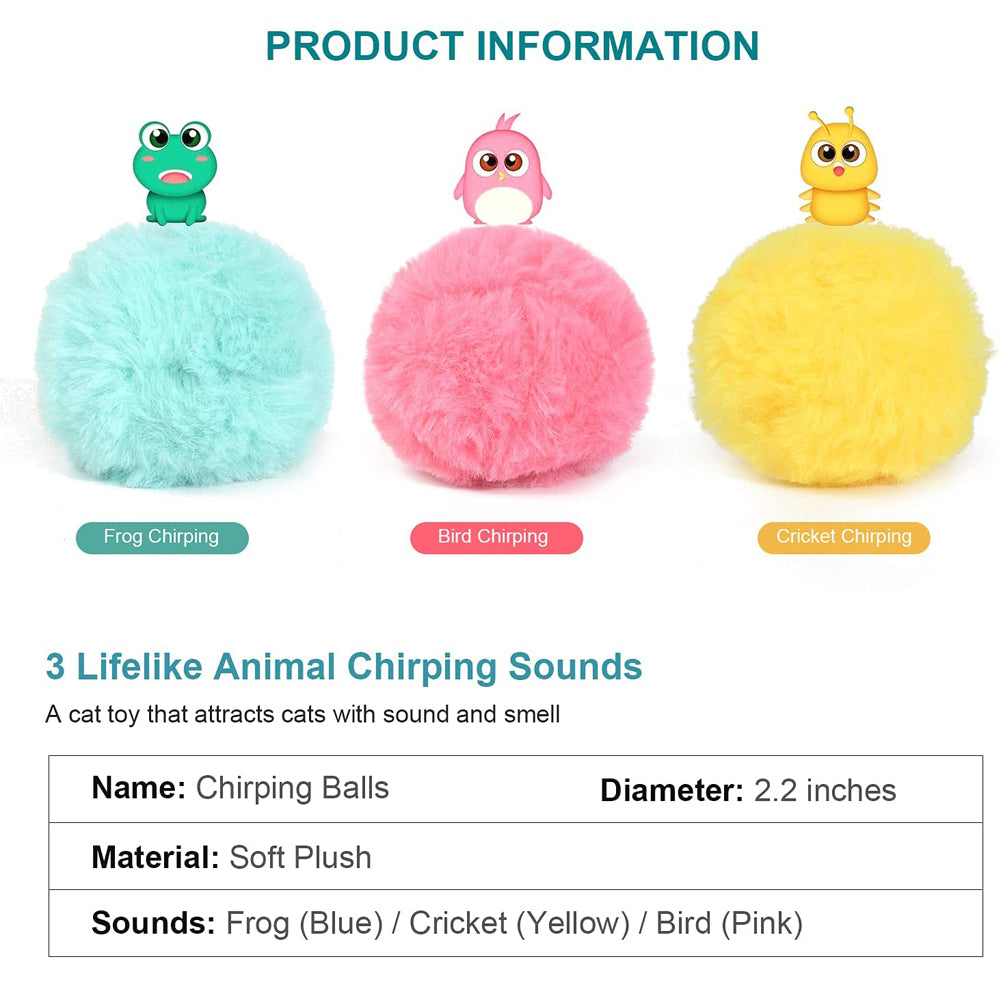 Kitten Electric Cat Training Toy Smart Interactive Cat Ball Catnip Toy