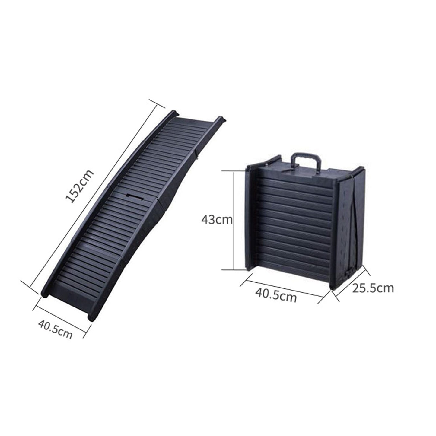Dog Ramp Lightweight Folding Pet Ladder Ramp Dog Stairs