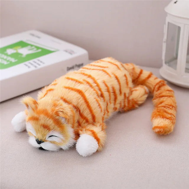 Electric Plush Pets Cat Cognitive Ability Interactive Tumbling Laughing Toys For Kids