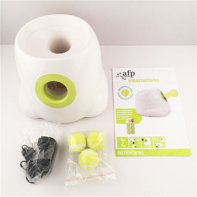 Dog Pet Ball Throwing Machine Tennis Ball Interactive Toy