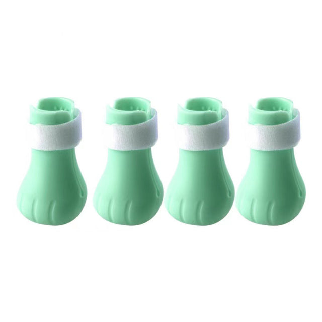 Pet Cat Claw Cover Anti-Scratch Boots Bath Washing