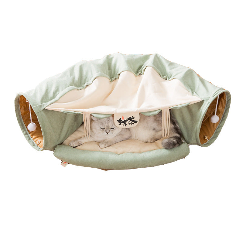 Pet Cat Tunnel Interactive Play Toys