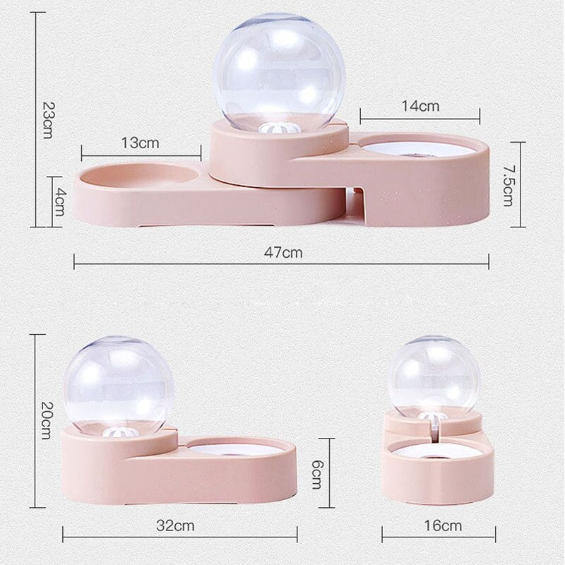 Pet Dog Bowls Cat Water Fountain Automatic Pet Feeder