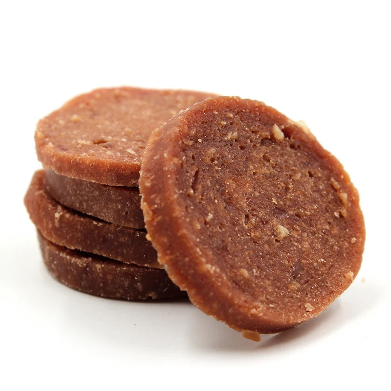 1000Pcs Digestive Care Bacon Beef Freshening Biscuits Dog Treat