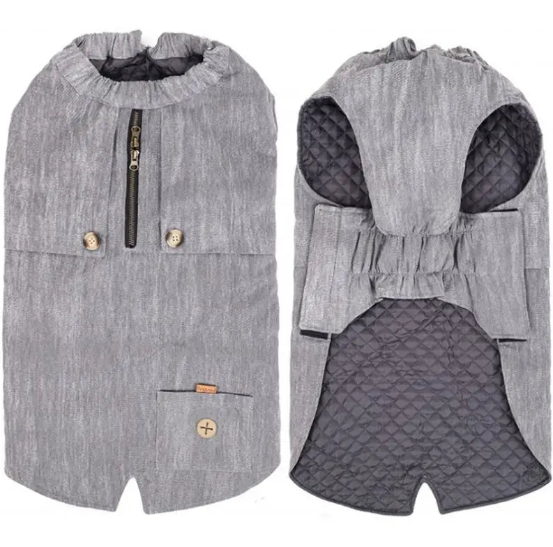 Luxury Dog Clothes Pet Winter Clothes Jacket