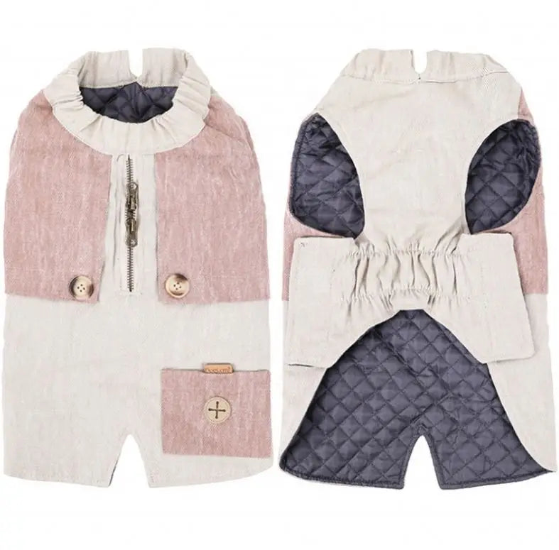 Luxury Dog Clothes Pet Winter Clothes Jacket