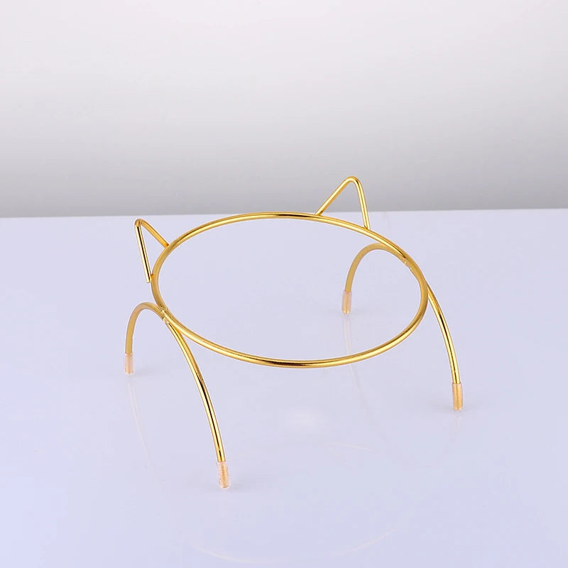 Cat Dog Pet Food Water Feeder Bowl Cat Protection Neck Bowl