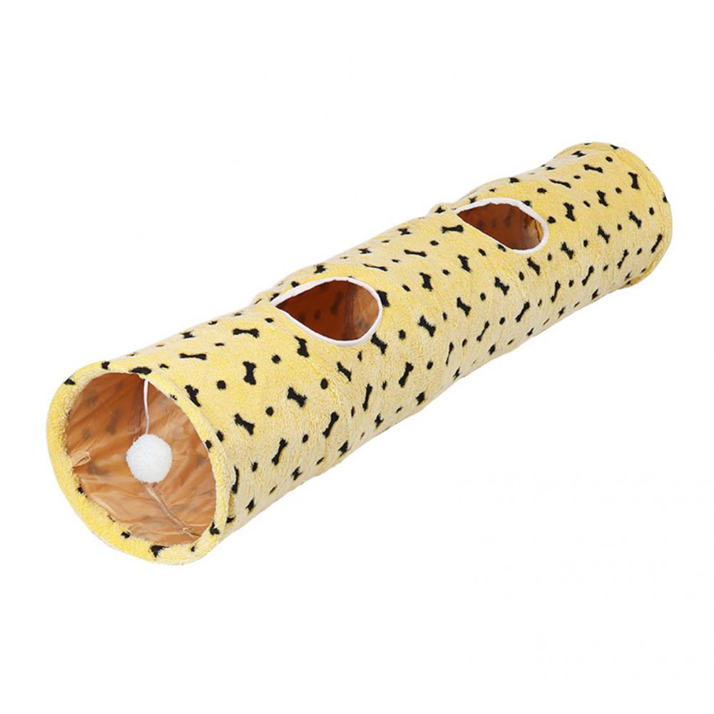 Pet Warm Tunnel House Collapsible Cat Tunnel Toy
