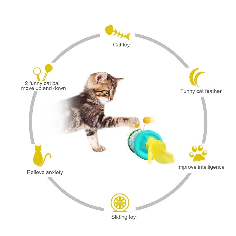 Interactive Cat Toy Rotating Mode Toy