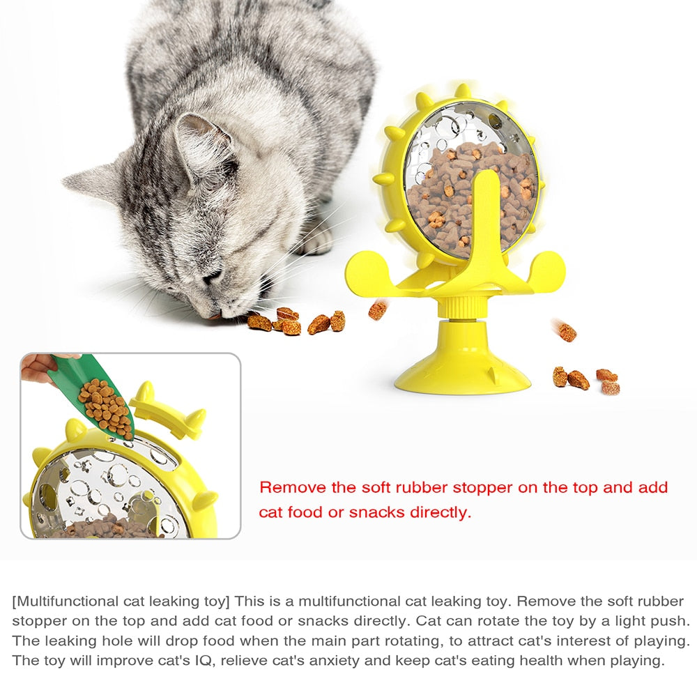 Interactive Treat Leaking Toy Small Dogs Original Slow Dog Feeder