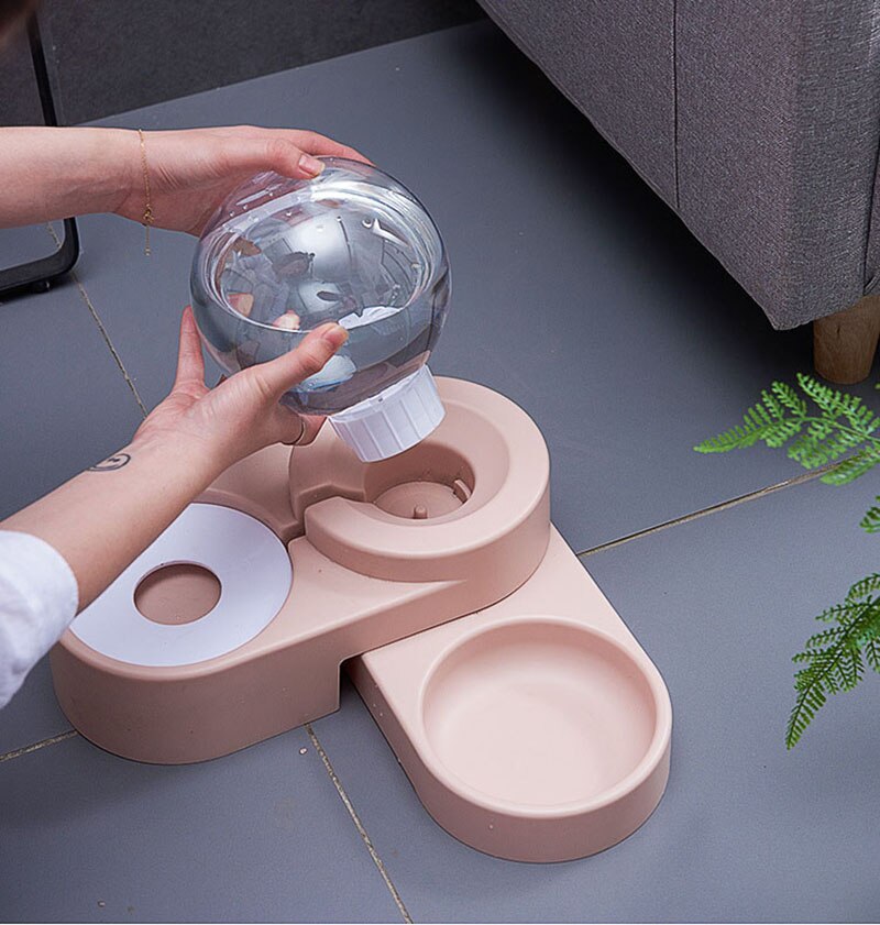 Pet Dog Bowls Cat Water Fountain Automatic Pet Feeder