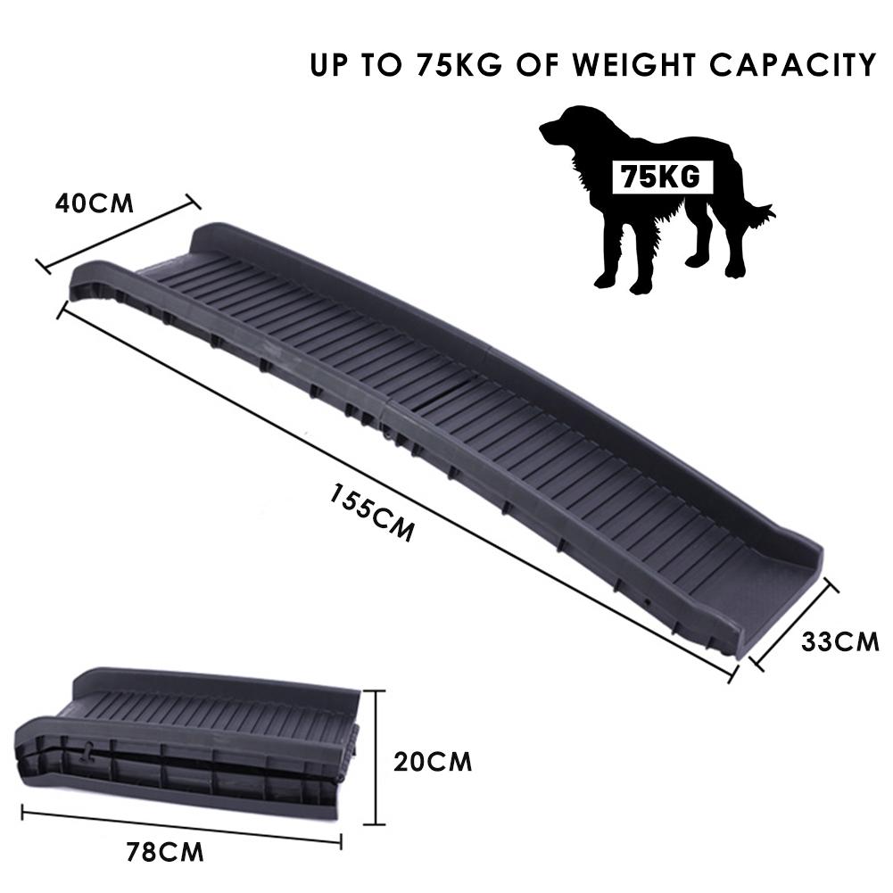 Dog Ramp Lightweight Folding Pet Ladder Ramp Dog Stairs