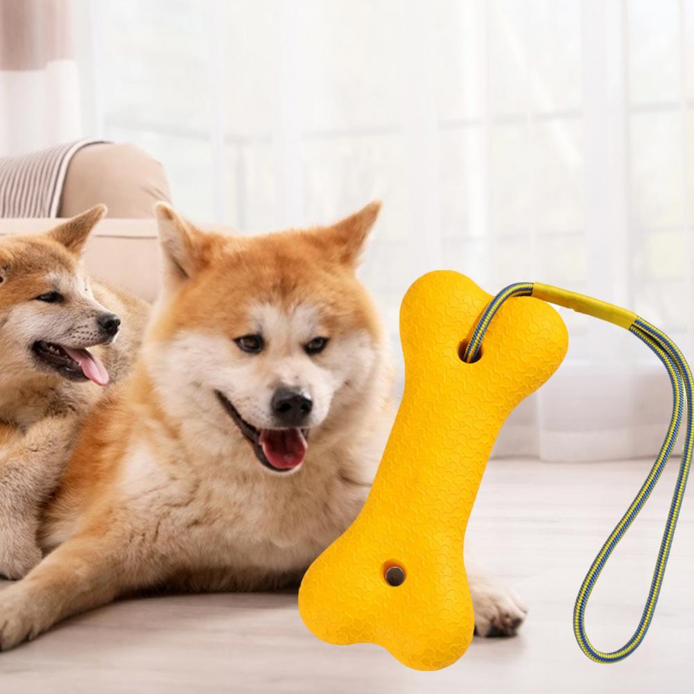 Pet Dog Yellow Bone Molar Chewing Toy