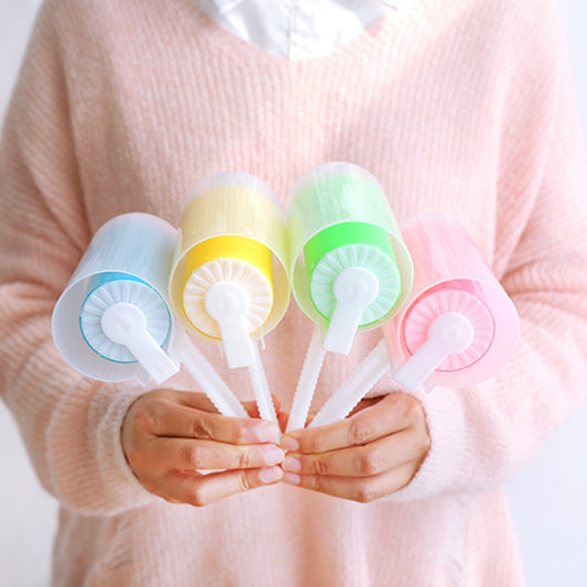 Pet Hair Sticky Roller Cleaning Portable Hair Remover Roller-Brush
