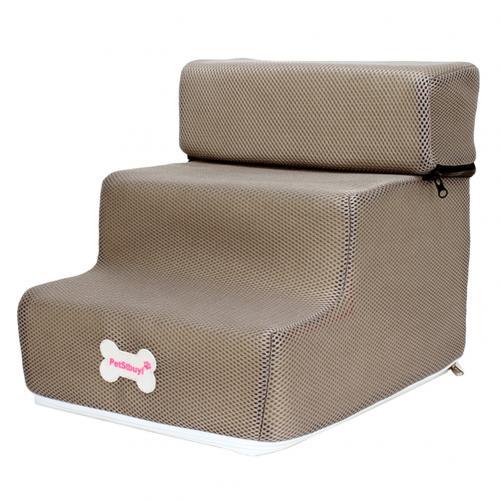 Dog Cat Pet 3 Step Removable Non-Slip Ramp Dog Climbing Bed Ladder
