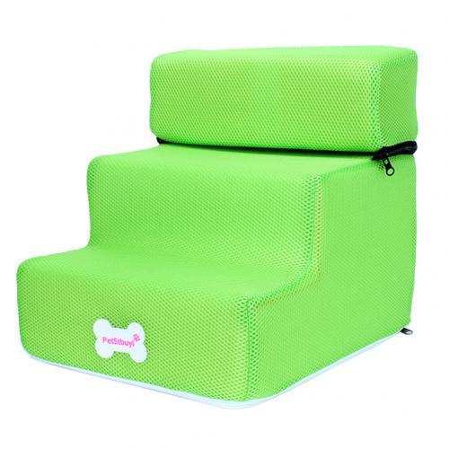 Dog Cat Pet 3 Step Removable Non-Slip Ramp Dog Climbing Bed Ladder