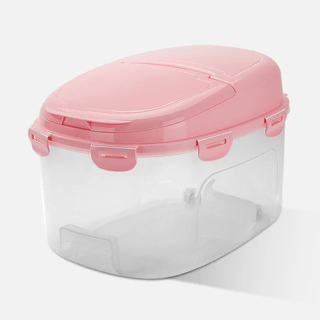 Pet Cat Food Grain Storage Barrel