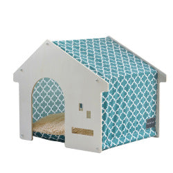 Indoor Princess Nest Cat Small Dog House Wooden Dog Kennel