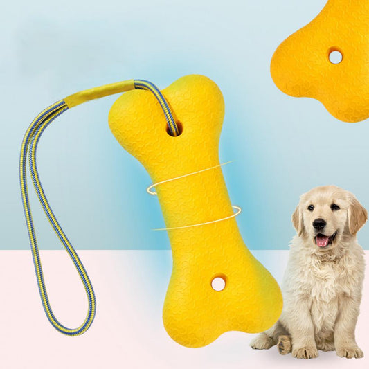 Pet Dog Yellow Bone Molar Chewing Toy