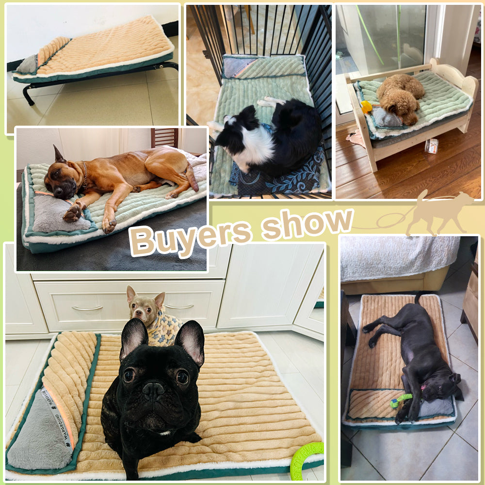 Dog Bed Padded Cushion Sleeping Mats