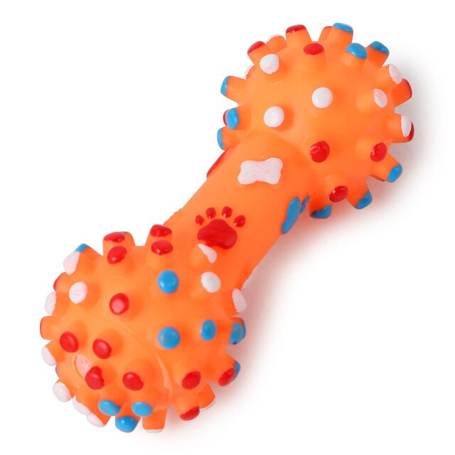 Dog With Molar Teeth Cleaning Dog Toy