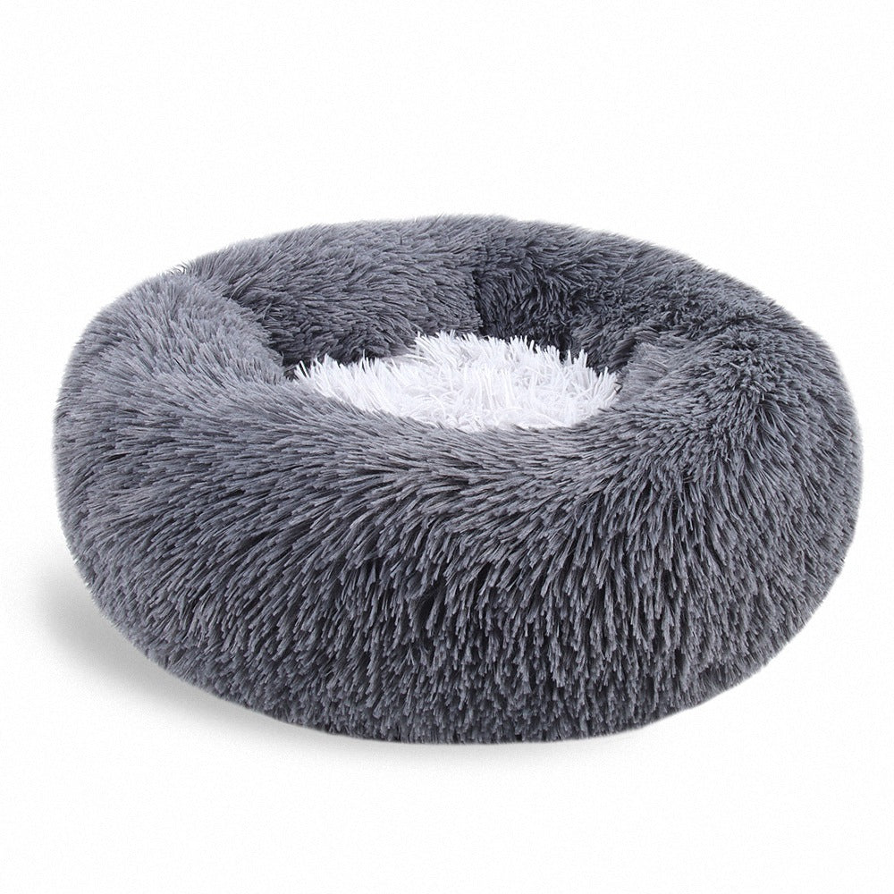 Pet Bed Kennel Round Winter Warm Dog House Sleeping Bag
