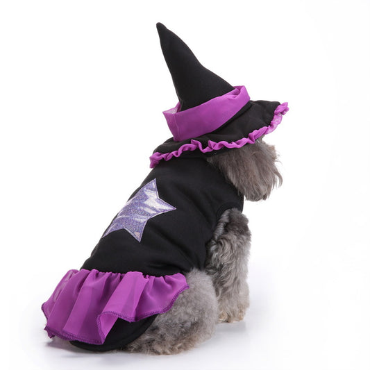 Halloween Party Dress-Up Small Pet Hoodies Dog Clothes