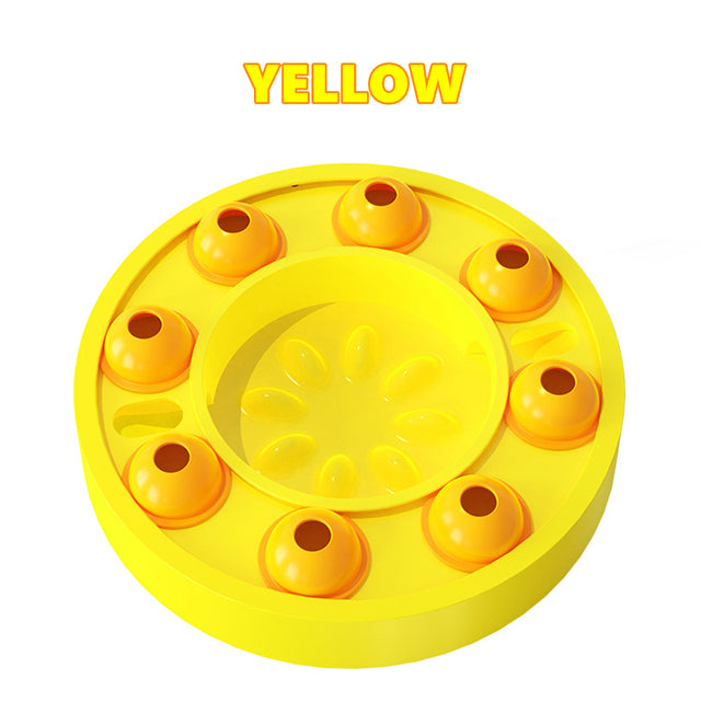 Pet Training Toys Food  Turntable Eco-friendly Multifunction Pet Food Dish