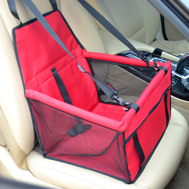 Dog Car Seat Cover Folding Hammock Pet Carriers Bag