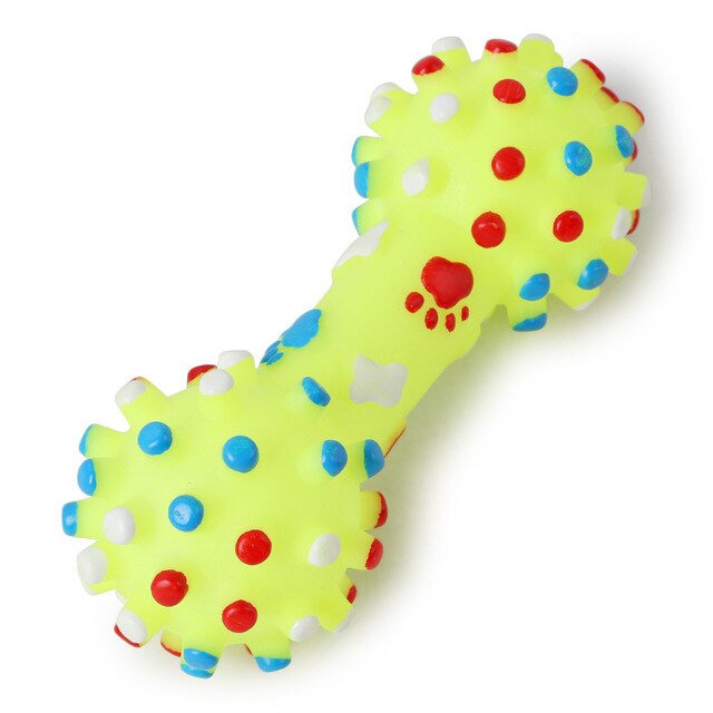 Dog With Molar Teeth Cleaning Dog Toy