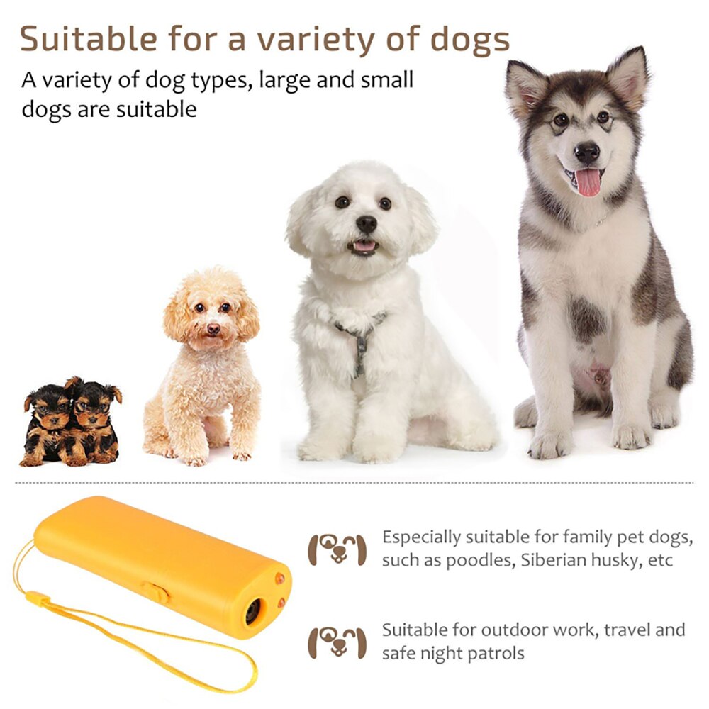 Pet Dog Repeller Anti Barking Stop Bark Training Device Trainer