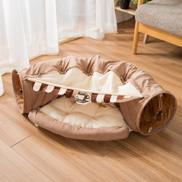 Pet Cat Tunnel Interactive Play Toys