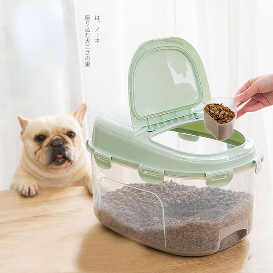 Pet Cat Food Grain Storage Barrel