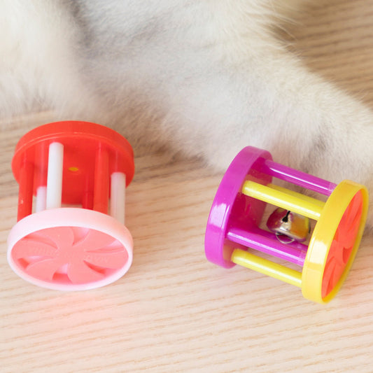 Pet Cat Squeaky Interactive Toys With Bell
