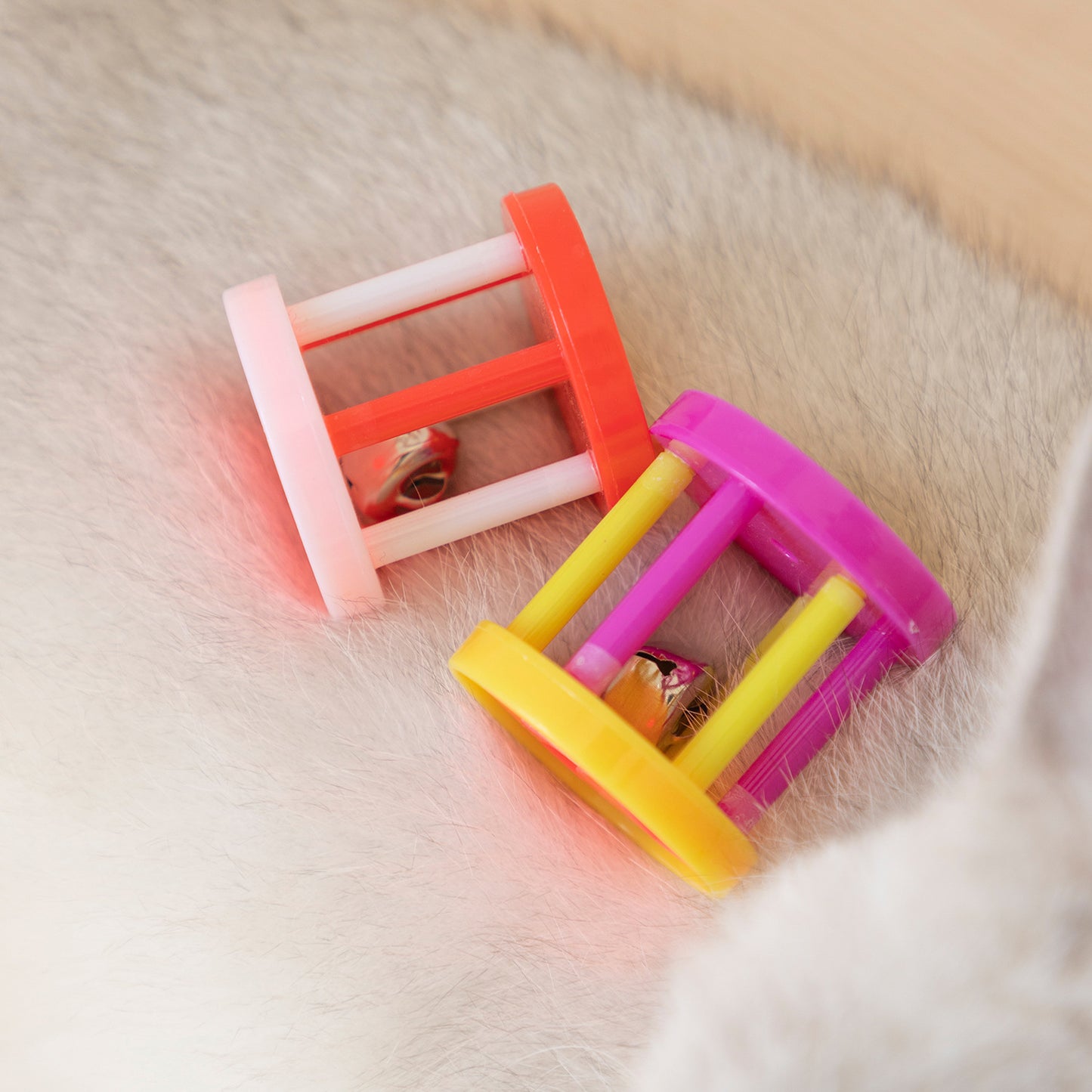 Pet Cat Squeaky Interactive Toys With Bell
