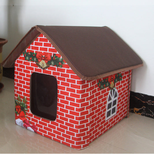 Outdoor Pet House Folding Pet Litter Universal Dog House