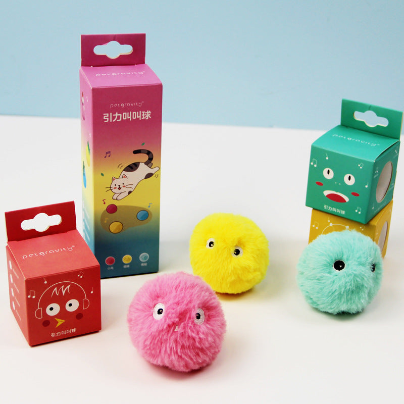 Kitten Electric Cat Training Toy Smart Interactive Cat Ball Catnip Toy