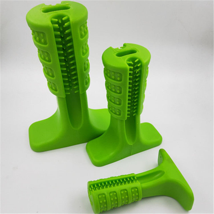 Dog Interactive Rubber Pet Chew Bite Cleaning Toys