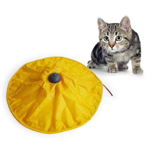 Cat Electric Toy Plastic Turntable Interactive Intelligence Toy