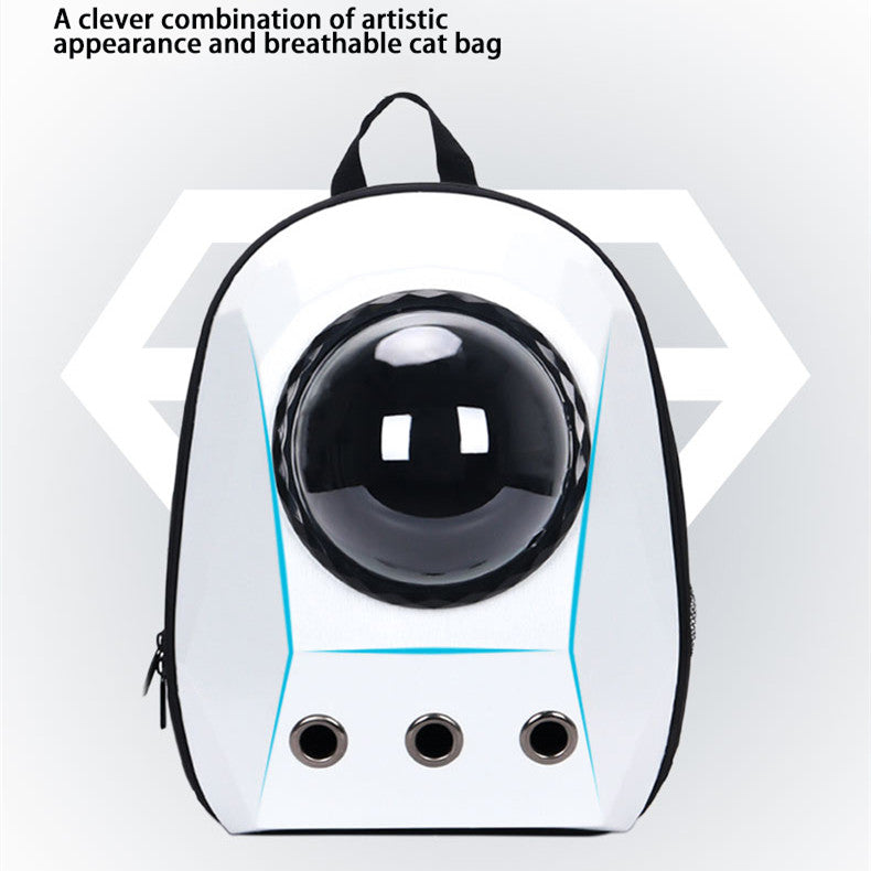 Double  Cats Large Capacity Portable Breathable Transportation Cat Backpack