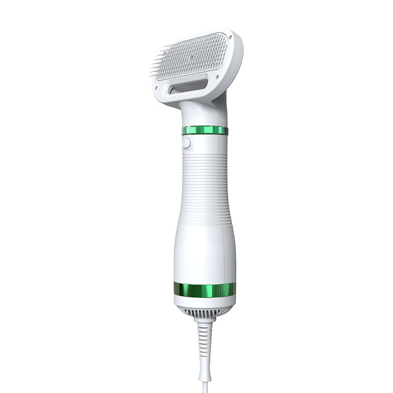 2-In-1 Pet Hair Dryer Brush Grooming Blower Smart Adjustable Temperatures Settings