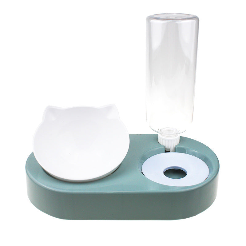Automatic Water Storage Dispenser Pet Cat Food Bowl