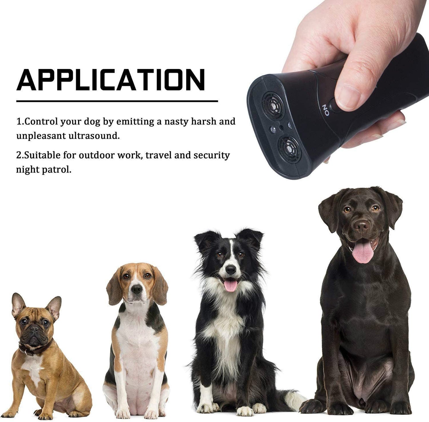 Pet Dog Repeller Anti Barking Stop Bark Training Device Trainer