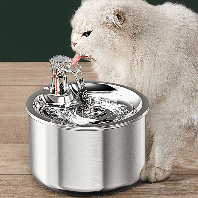 Cat Water Fountain With Sensor Automatic Circulation Pet Water Dispenser